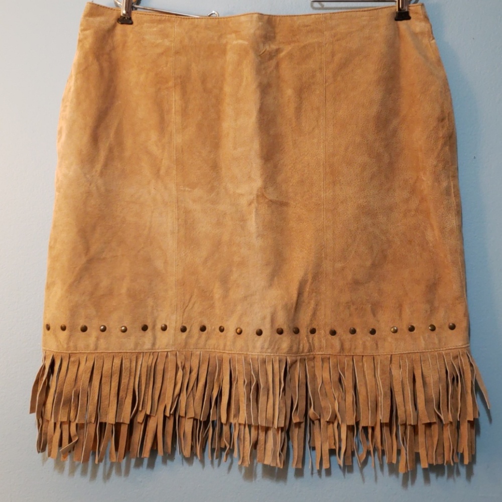Vintage Western skirt with fringe